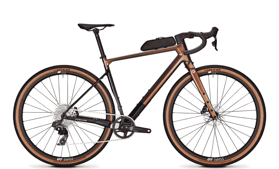 Focus Atlas 8.9 - 28 Zoll 12K Diamant - Goldbrown glossy / Carbon raw glossy