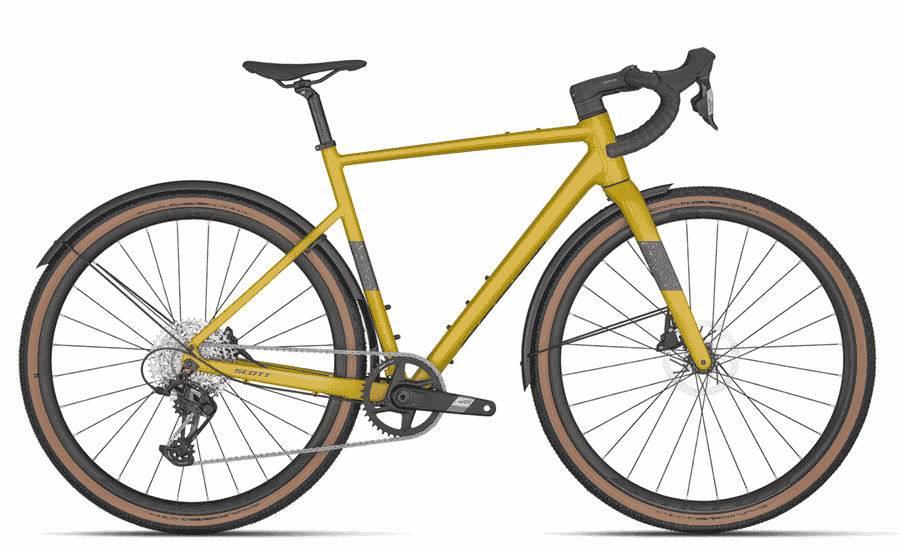 Scott Speedster Gravel 30 EQ - 28 Zoll 12K Diamant - Auric Yellow