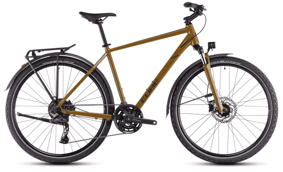 Cube Nature Pro Allroad - 28 Zoll 20K Diamant - willowgreen'n'black