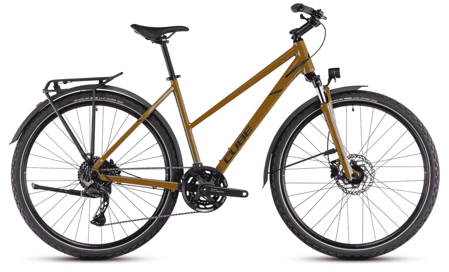 Cube Nature Pro Allroad - 28 Zoll 20K Trapez - willowgreen´n´black