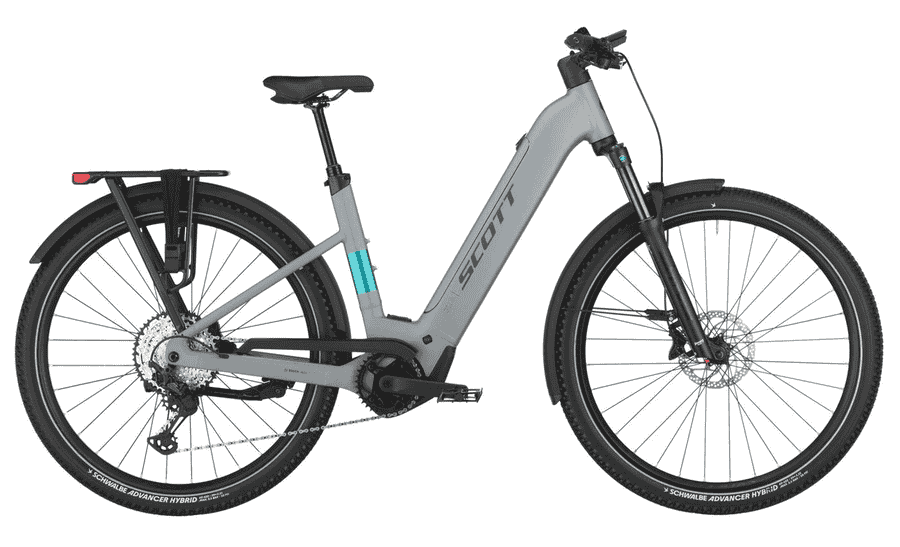 Scott Axis 10 Wave - 29 Zoll 800Wh 12K Wave - bird grey