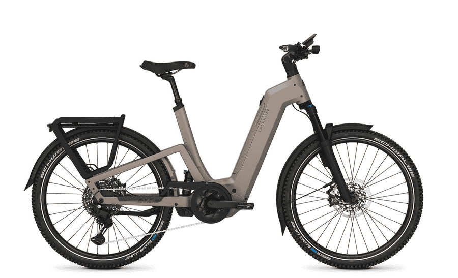 Kalkhoff ENTICE 7+ EXCITE ABS - 27.5 Zoll 800Wh 11K Fully-Tiefeinstieg - moonstonegrey matt
