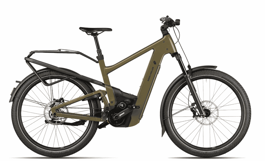 Riese und Müller Delite5 GT pinion - 27.5 Zoll 800Wh 12G Fully - Amber