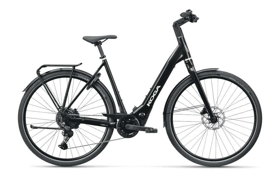 KOGA E-F3 5.0 - 28 Zoll 400Wh 10K Wave - Vulcan Black Gloss