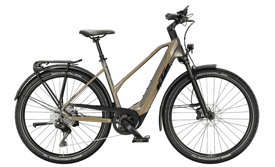 KTM MACINA GRAN 810 di2 - 28 Zoll 800Wh 11K Trapez - OLIVE PEARL (BLACK)