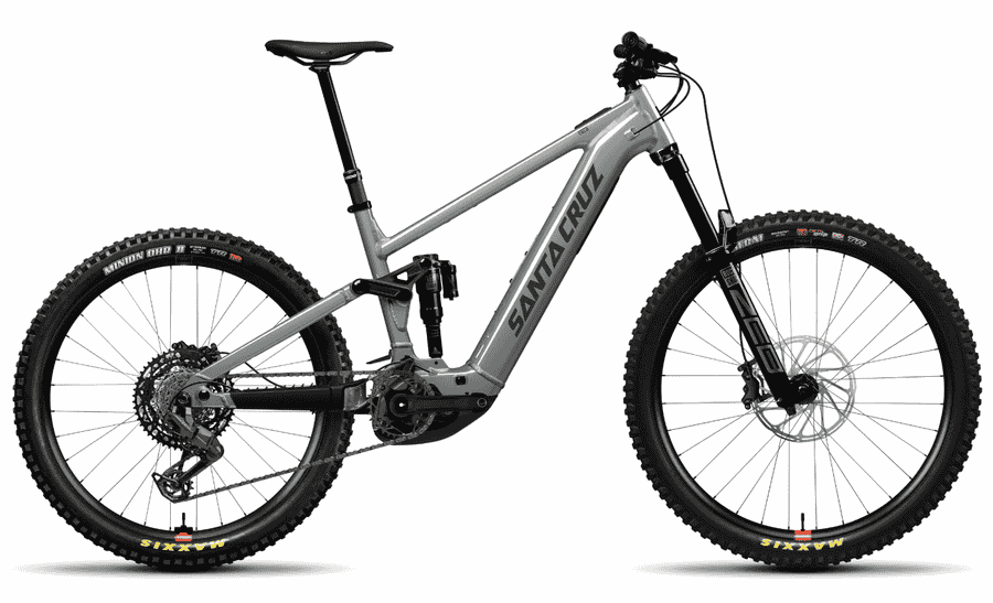 Santa Cruz Vala AL 70 - 29/ 27,5 Zoll 600Wh 12K Fully - gloss lunar grey