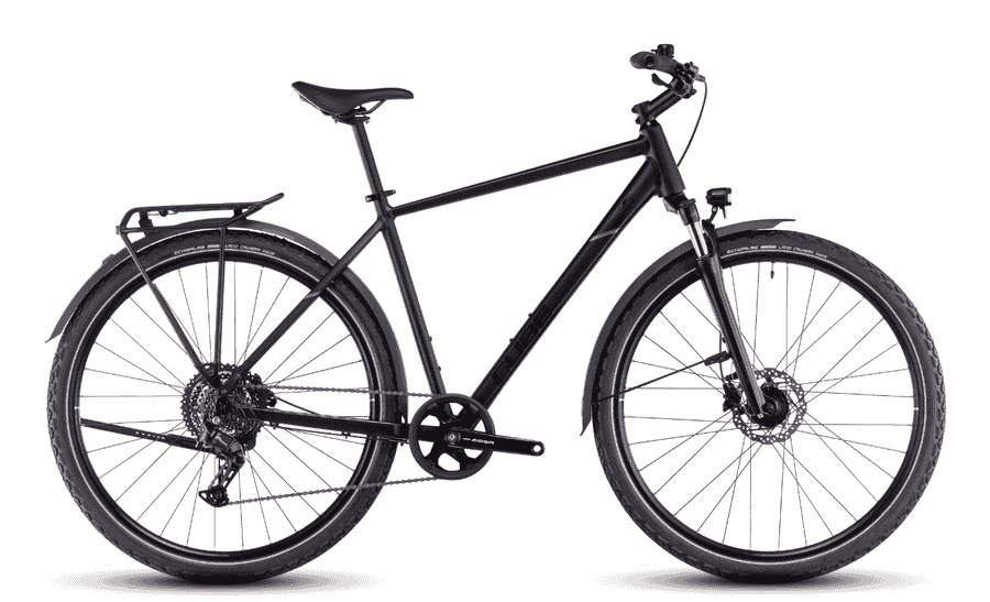 Cube Nature ONE Allroad - 28 Zoll 8K Diamant - black'n'black