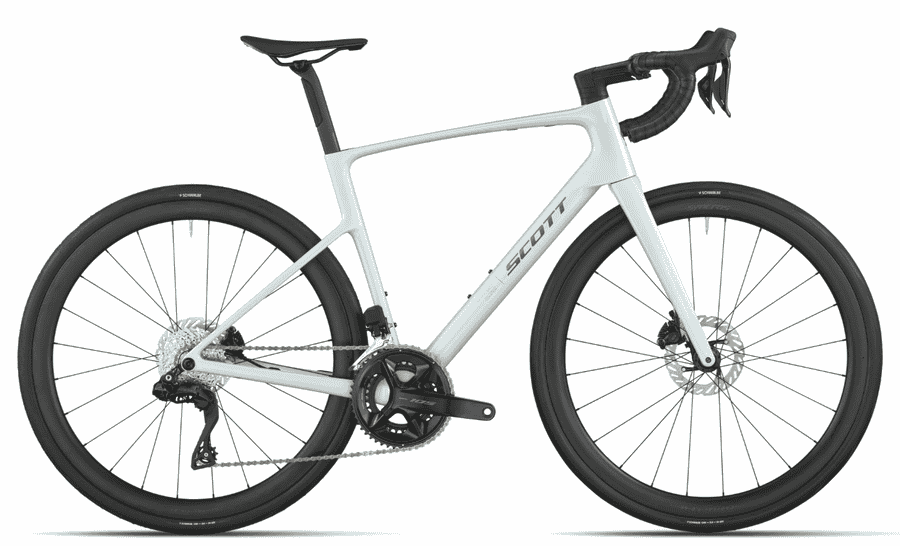 Scott Addict 30 - 28 Zoll 24K-Di2 Diamant - cumulus white