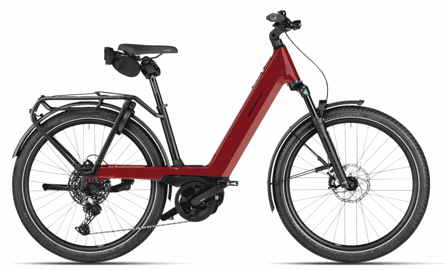 Riese & Müller Nevo5 touring - 27,5 Zoll 800Wh 11K Wave - ruby red