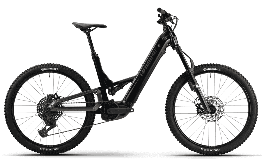 Haibike ALLTRAIL 10.5 Low ABS - 27,5 Zoll 800Wh 12K Fully-Tiefeinstieg - black/ninja gold/grey - glossy