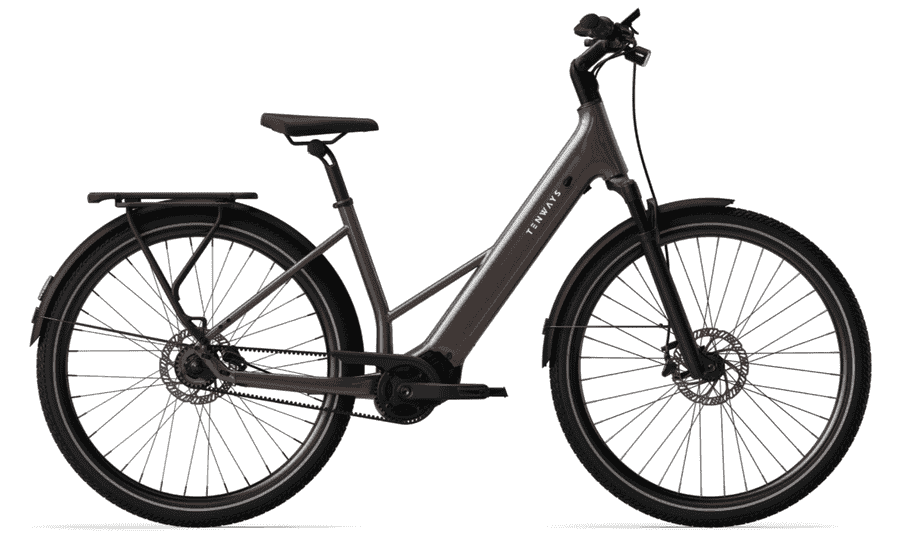 Tenways AGO Air Pro - 28 Zoll 540WH 5N Trapez - walnut brown