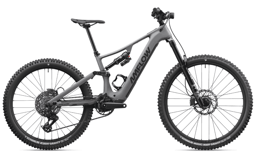 Amflow PR Carbon Pro - 29 / 27.5 Zoll 12K 800Wh Fully - basaltgrau