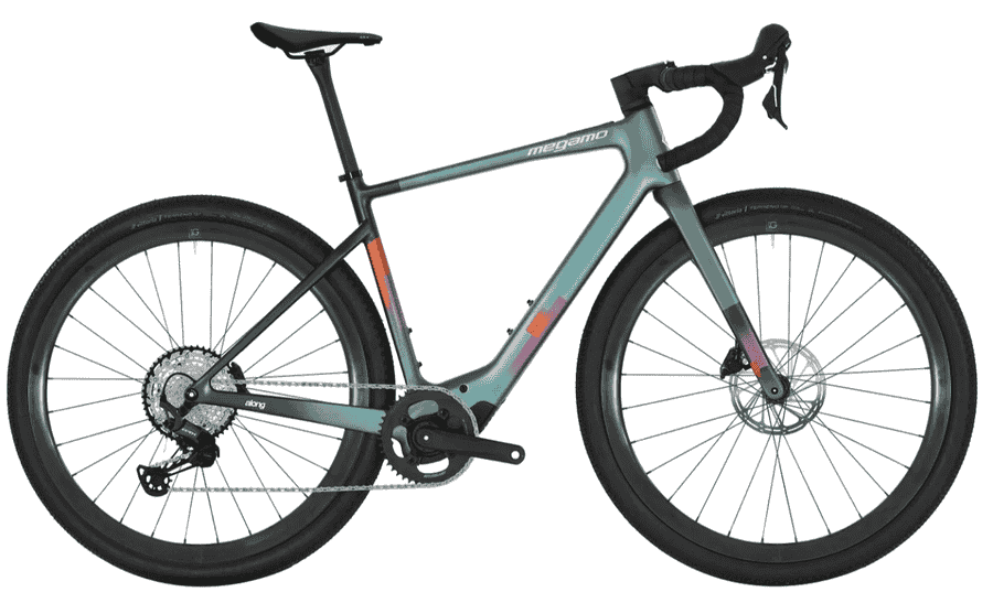 Megamo ALONG 10 - 28 Zoll 600Wh 12K Diamant - Pop Green