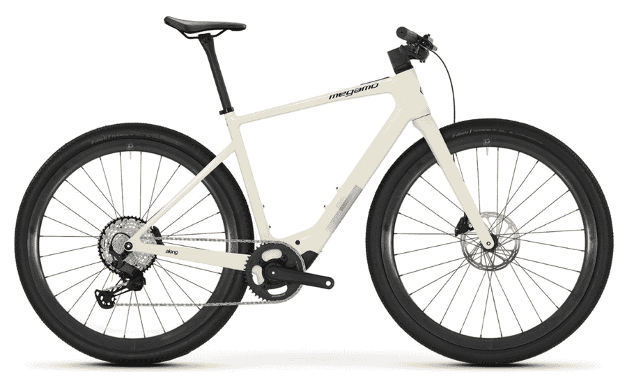 Megamo ALONG FLAT-BAR - 28 Zoll 600Wh 12K Diamant - Sand