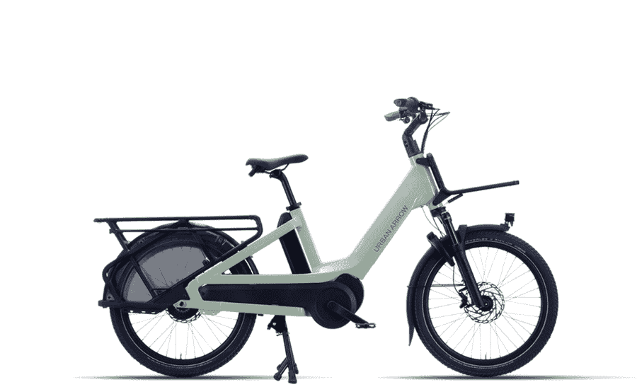 Urban Arrow Breeze - 24 Zoll 545Wh Enviolo Lastenrad - grün