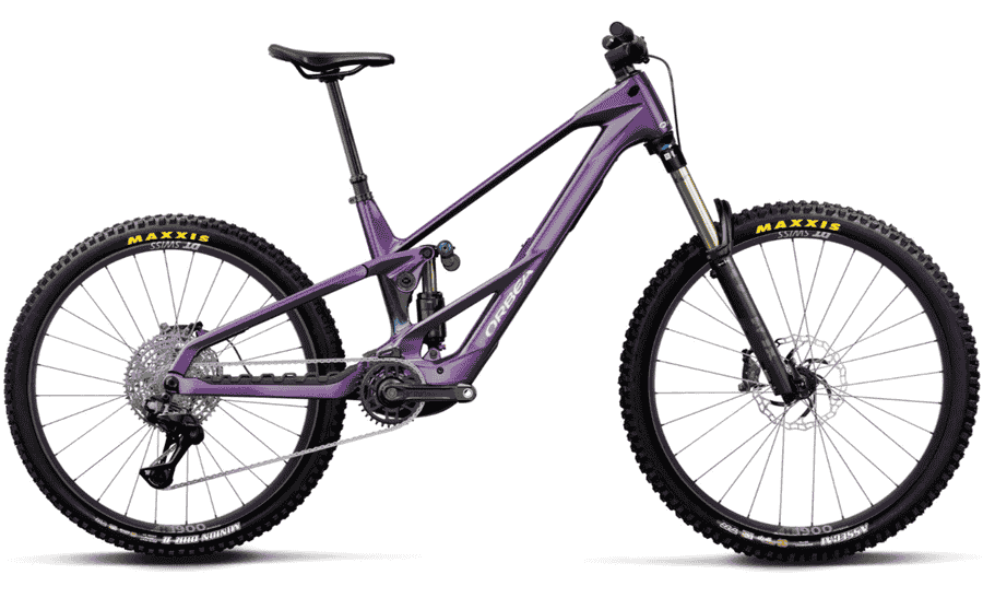 Orbea Wild LT M10 Mullet - 29 / 27.5 Zoll 800Wh 12K Fully - Royal Plum Noctiluca C View Gloss