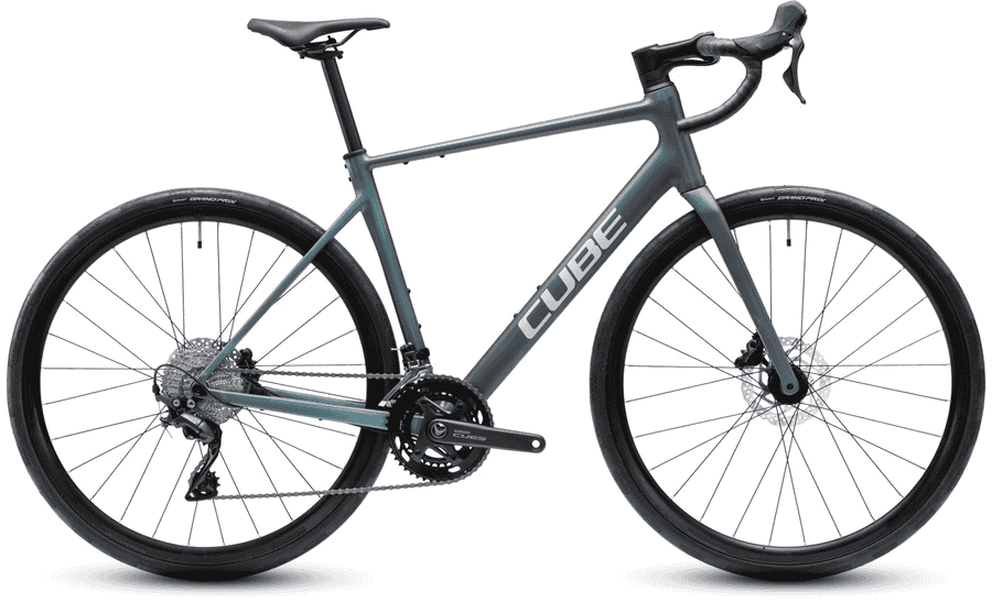 Cube Attain Race - 28 Zoll 22K Diamant - smaragdgrey´n´white