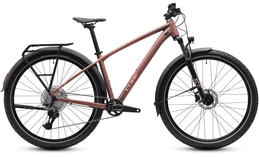 Cube Aim SLX FE - 27.5/29 Zoll 12K Diamant - rustyrose'n'peach
