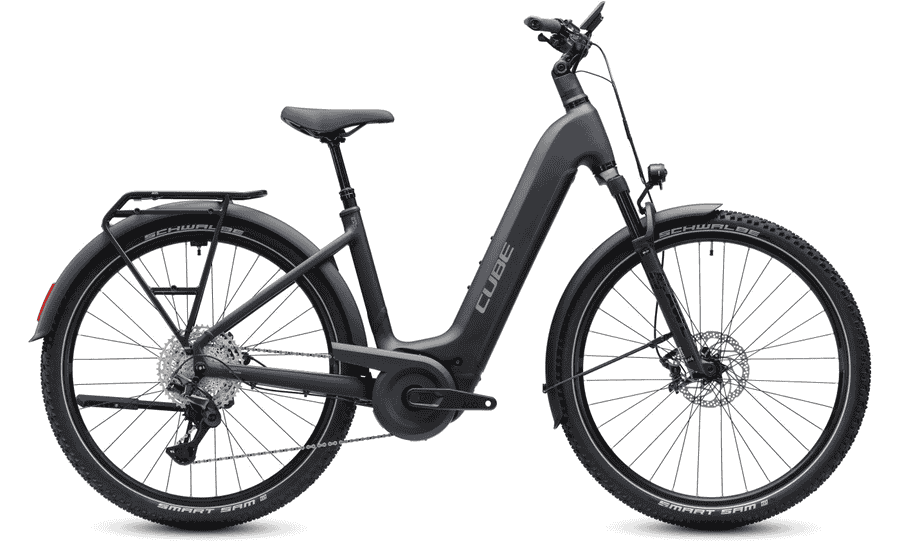 Cube Nuride Hybrid EXC 800 - 28 Zoll 800Wh 12K Wave - coal´n´chrome