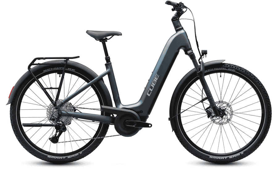 Cube Nuride Hybrid Pro 800 - 28 Zoll 800Wh 12K Wave - deepteal´n´blue