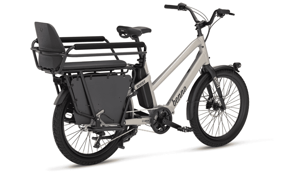 Benno Boost E 10D CX inkl. Family Package - 24 Zoll 545WH 10K Trapez - Titanium Gray