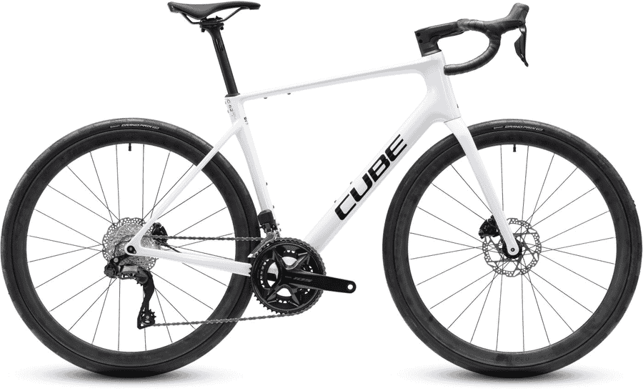 Cube Attain C:62 SLX - 28 Zoll 24K Diamant - metallicwhite´n´black