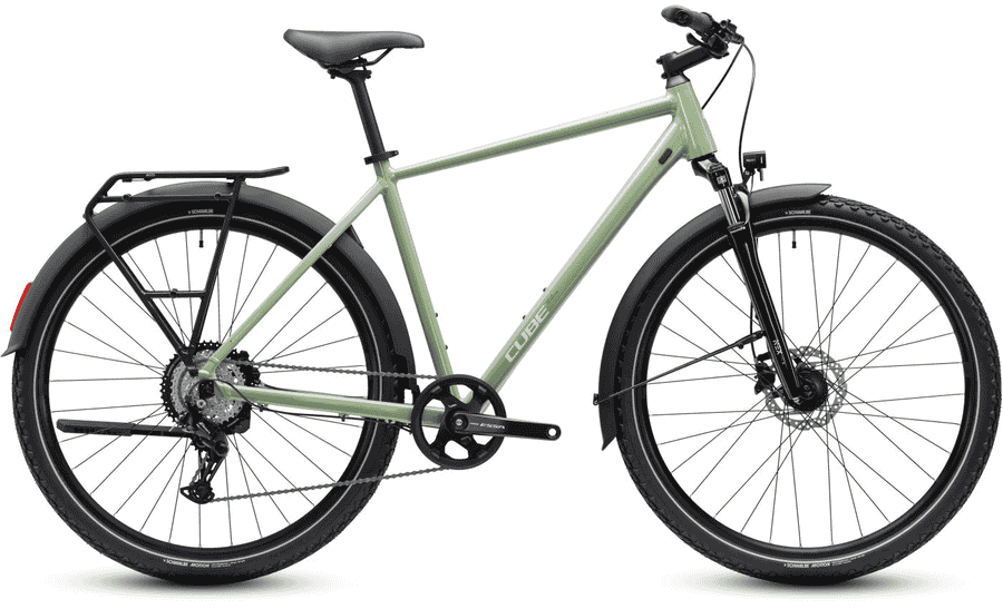 Cube Nature ONE FE - 28 Zoll 8K Diamant - almondgreen´green
