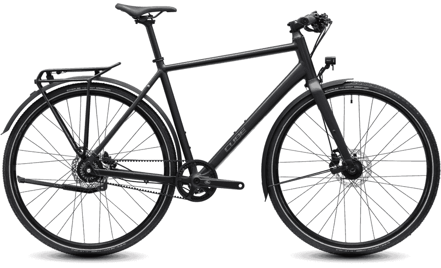 Cube Nulane Deluxe EXC FE - 28 Zoll 8N Diamant - grey'n'chrome