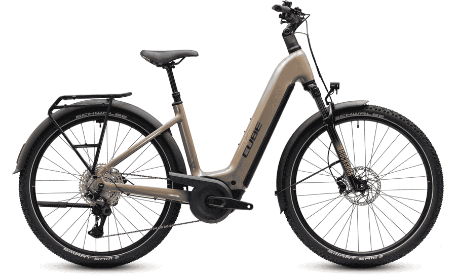 Cube Nuride Hybrid Pro 800 - 29 Zoll 800Wh 12K Wave - cappuccino´n´black