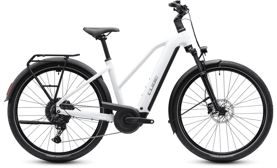 Cube Touring Hybrid ONE 600 - 28 Zoll 600Wh 11K Trapez - metallicwhite´n´chrome