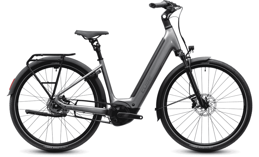 Cube Supreme RT Hybrid Deluxe EX 600 - 28 Zoll 600Wh 5N Wave - quicksilver´n´grey