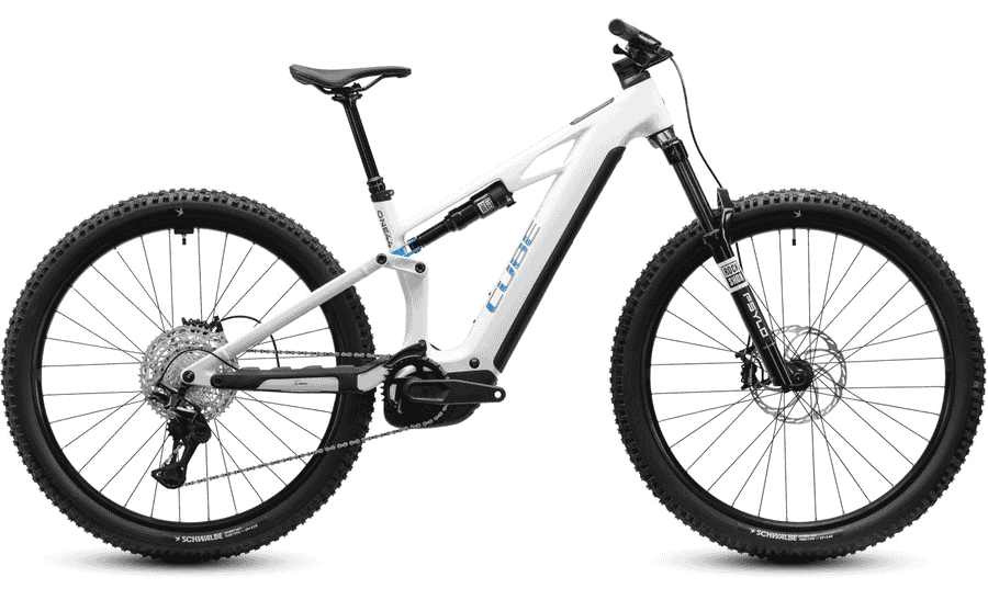 Cube Stereo Hybrid ONE44 HPC Pro 800 - 29/ 27.5 Zoll 800Wh 12K Fully - metallicwhite´n´blue