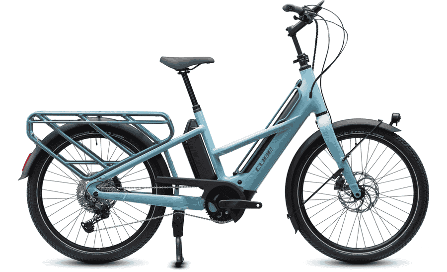 Cube Longtail Hybrid 800 - 26 Zoll 800Wh 11K Lastenrad - arubablue´n´blue
