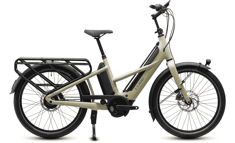 Cube Longtail Hybrid Deluxe 800 - 26 Zoll 800Wh Enviolo Lastenrad - sandgrit´n´black