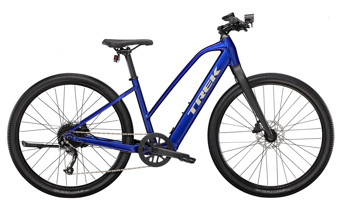 Trek Dual Sport+ 2 Stagger - 250 Wh - 27,5 Zoll - Trapez