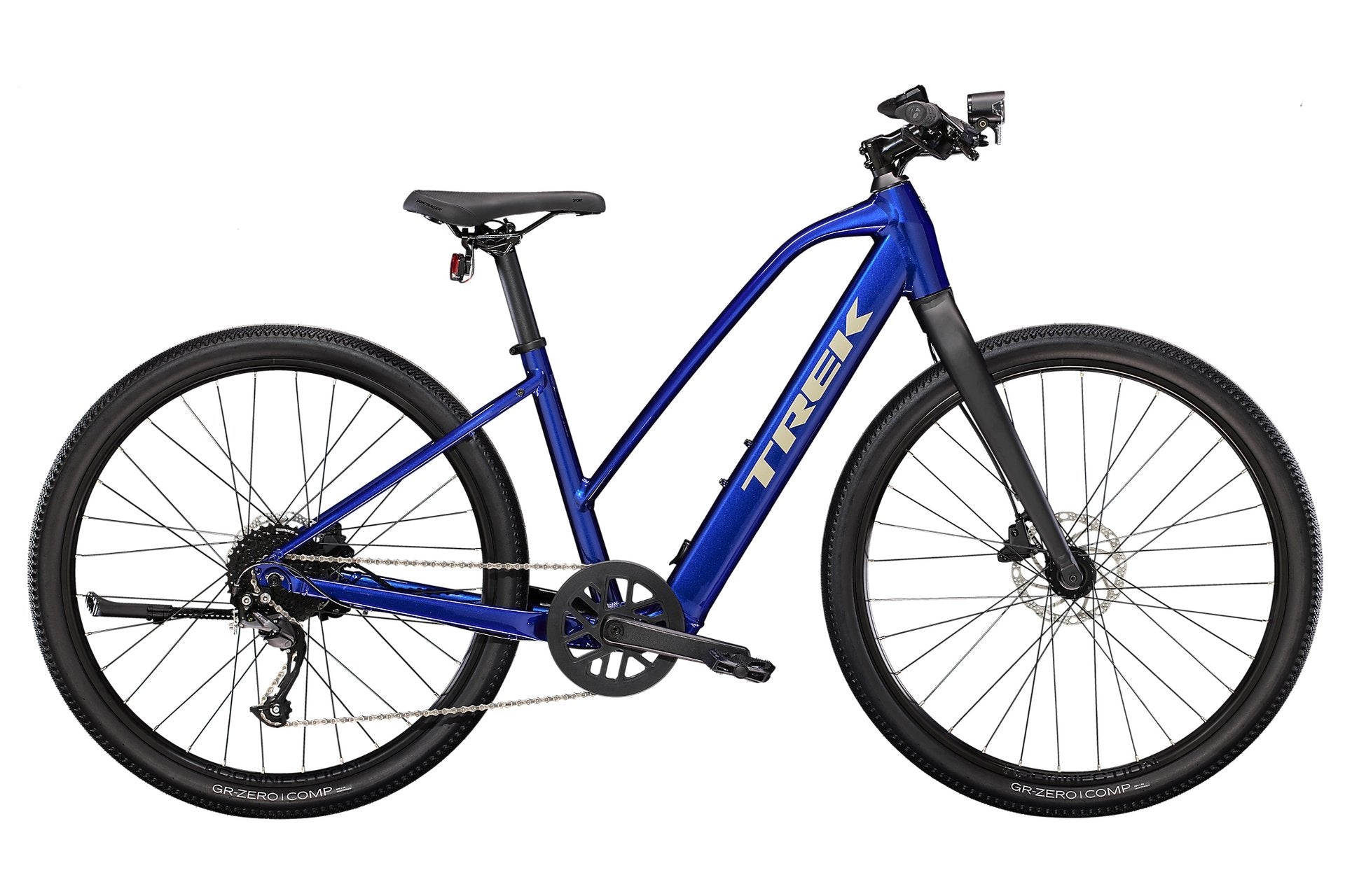 Trek Dual Sport+ 2 Stagger - 250 Wh - 27,5 Zoll - Trapez