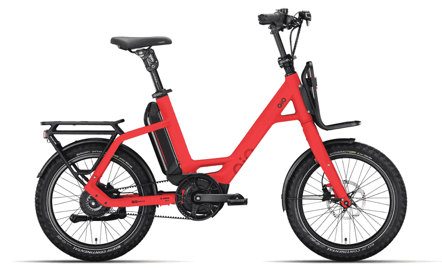 QIO EINS+ P-E Unisex - 20 Zoll 545Wh Enviolo Compact - imola red matt