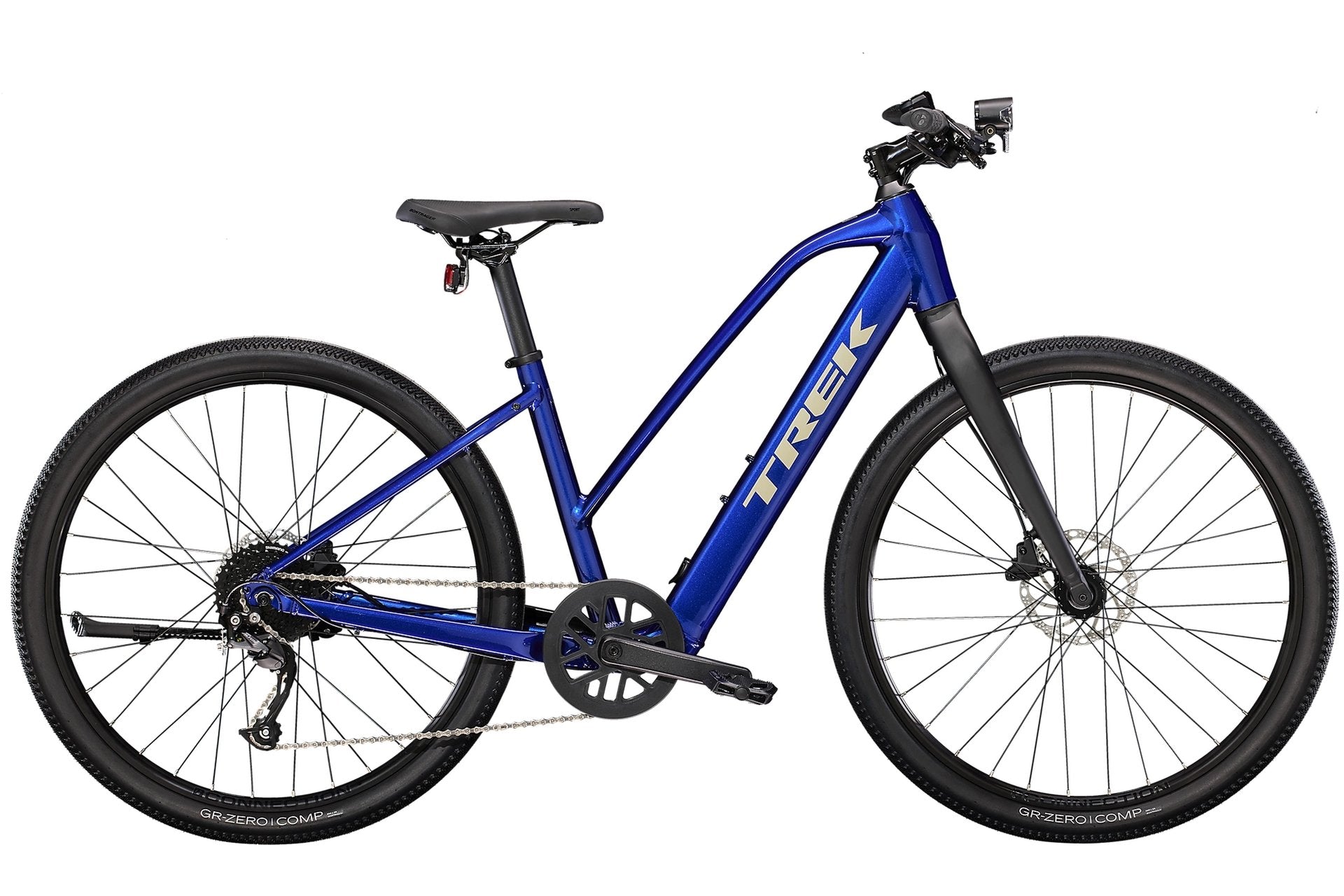 Trek Dual Sport+ 2 Stagger - 250 Wh - 27,5 Zoll - Trapez