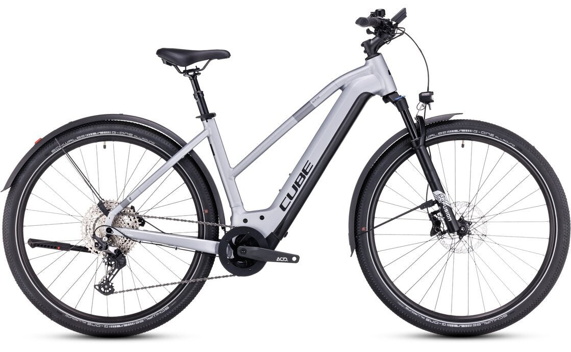 Cube Nuride Hybrid EXC 750 Allroad – 750 Wh – 28 Zoll – Diamant – 2024 – Silver