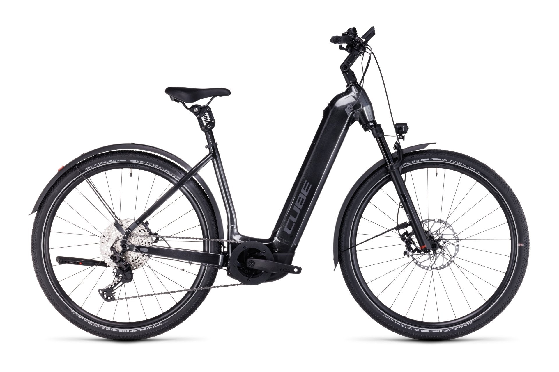 Cube Nuride Hybrid SLT 750 Allroad - 750 Wh - 28 Zoll - Tiefeinsteiger