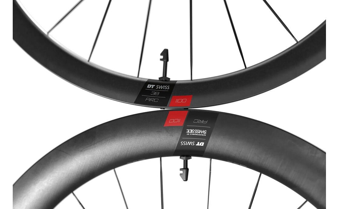 DT Swiss ARC 1100 Dicut 38 DB 28″- Carbon Vorderrad