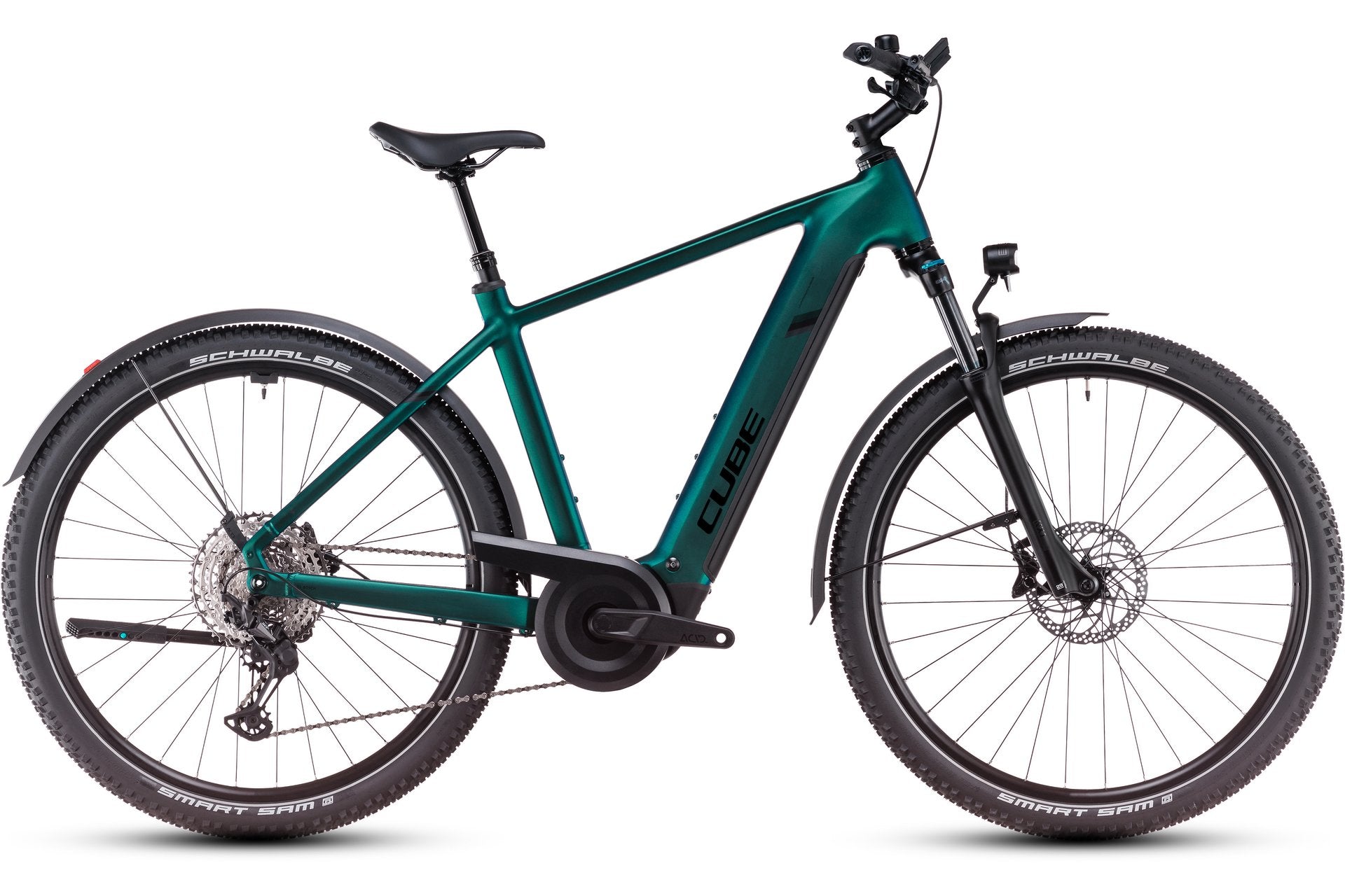 Cube Nuride Hybrid EXC 800 Allroad - 800 Wh - 28 Zoll - Diamant
