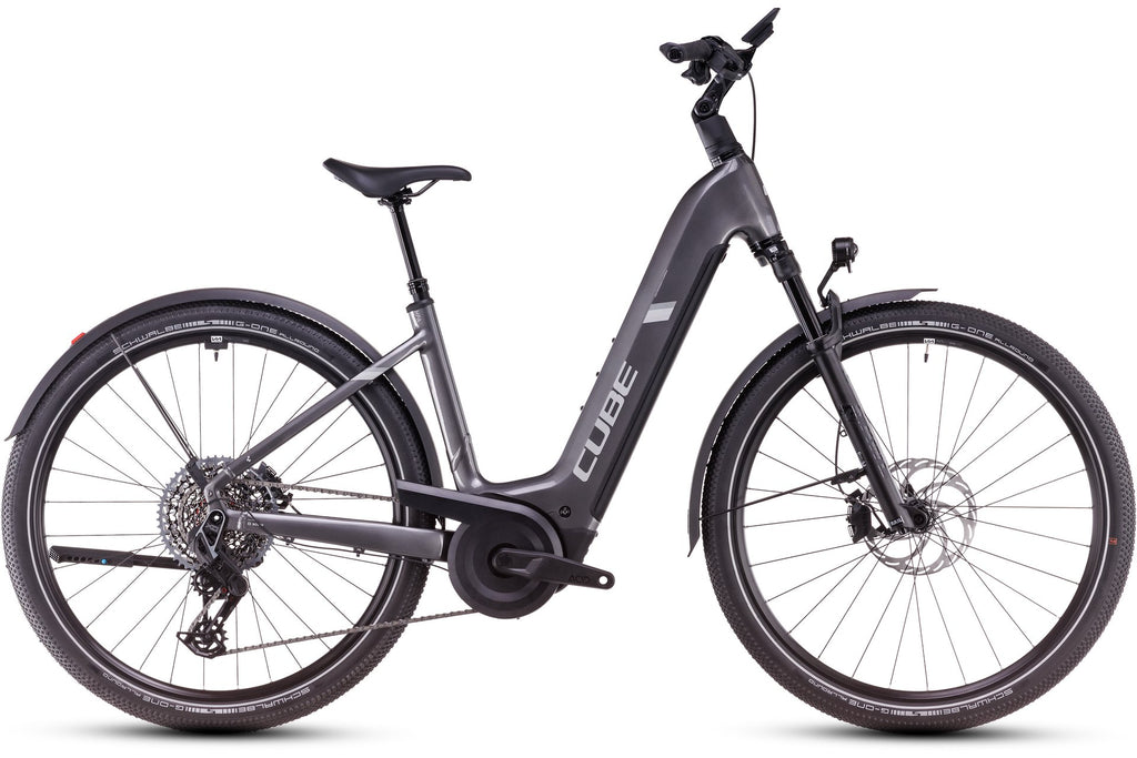 Cube Nuride Hybrid SLT 800 Allroad - 800 Wh - 28 Zoll - Tiefeinsteiger
