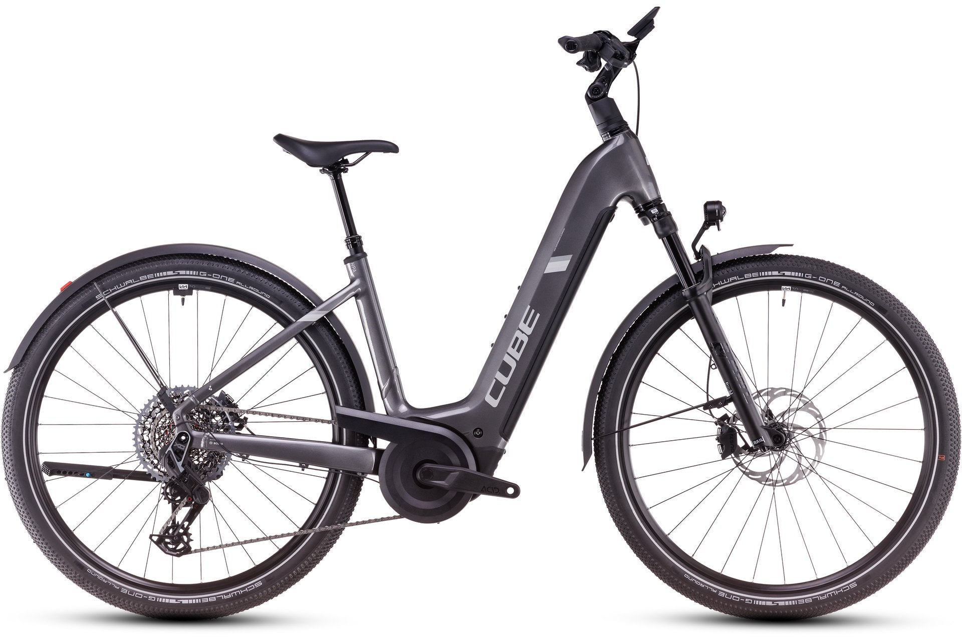 Cube Nuride Hybrid SLT 800 Allroad - 800 Wh - 28 Zoll - Tiefeinsteiger
