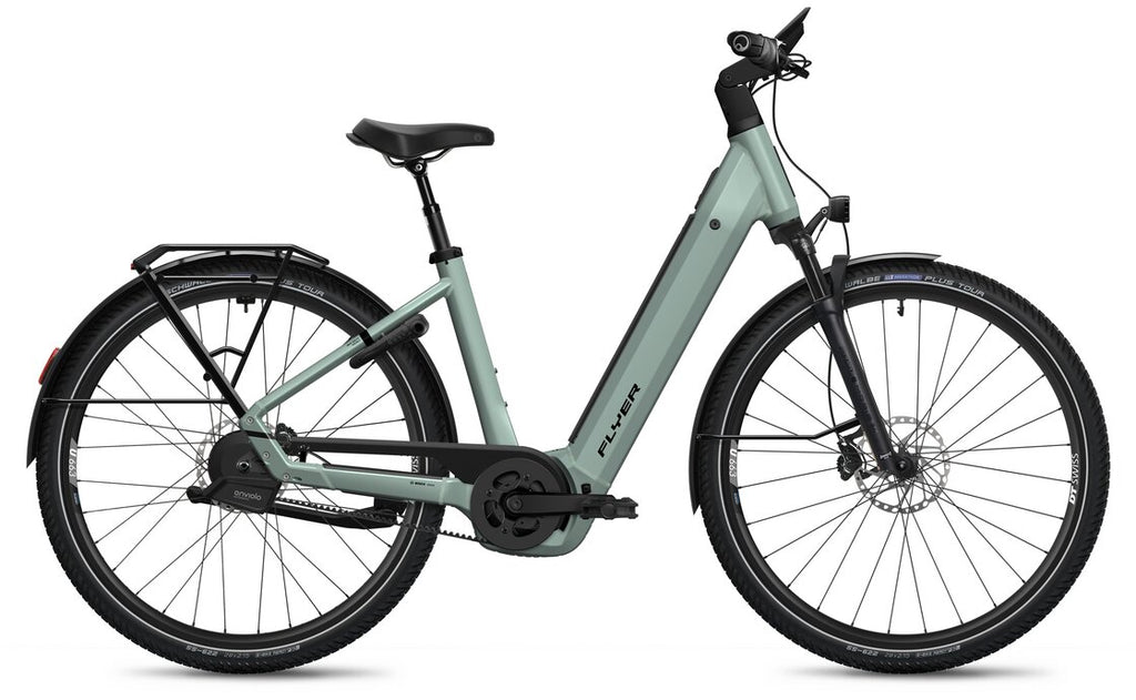 Flyer Gotour 7.23 - 800 Wh - 28 Zoll - Tiefeinsteiger - 2025 - Grün