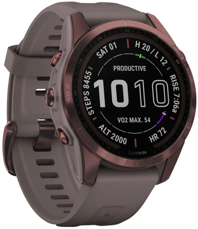Garmin Fenix 7S SAPPHIRE SOLAR – GPS Multisport Smartwatch