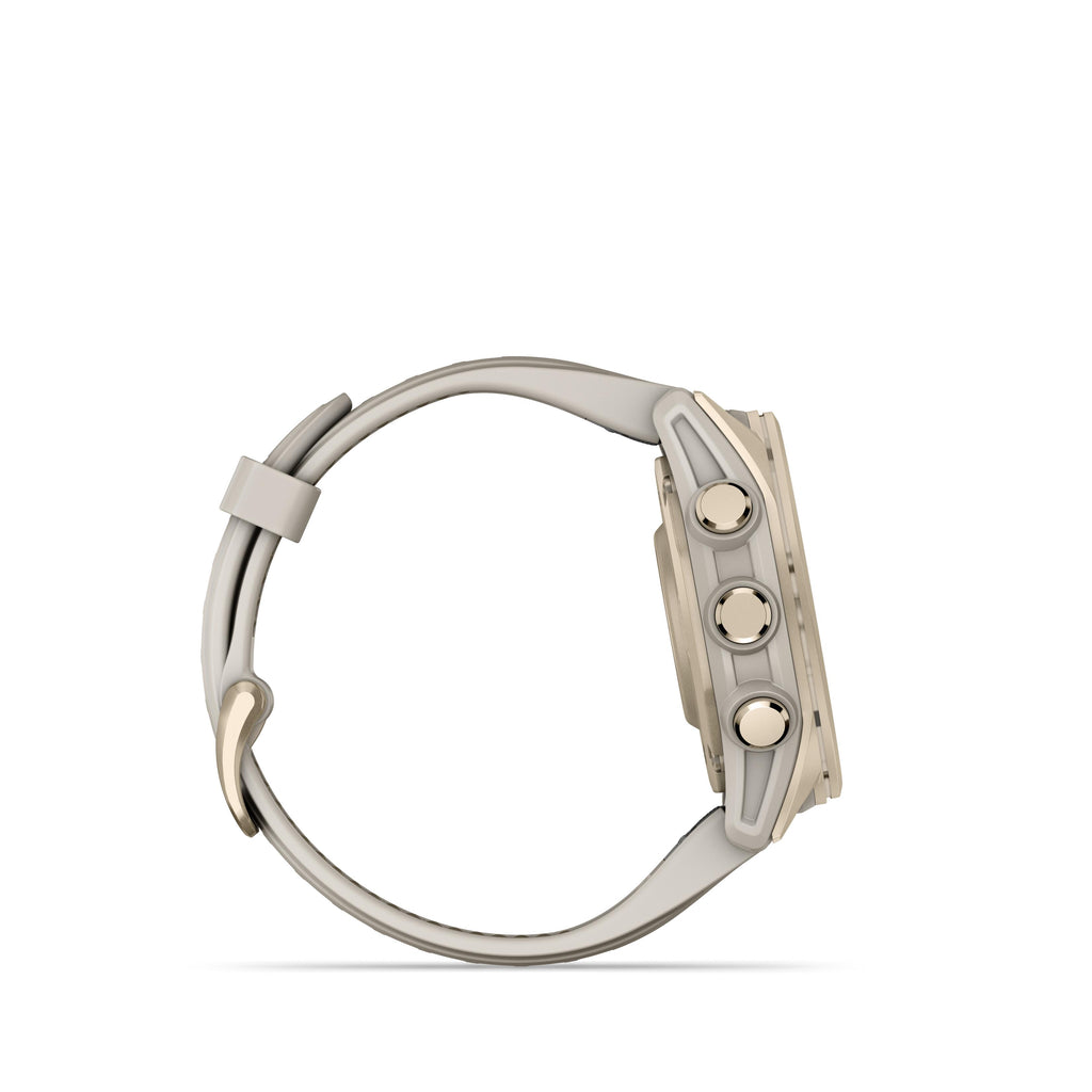Smartwatch AMOLED Soft Gold 43 mm, Fēnix® 8 12/15